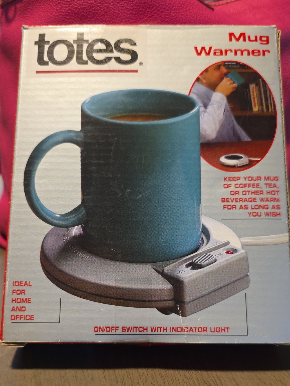 totes Teal Blue Mug Warmer